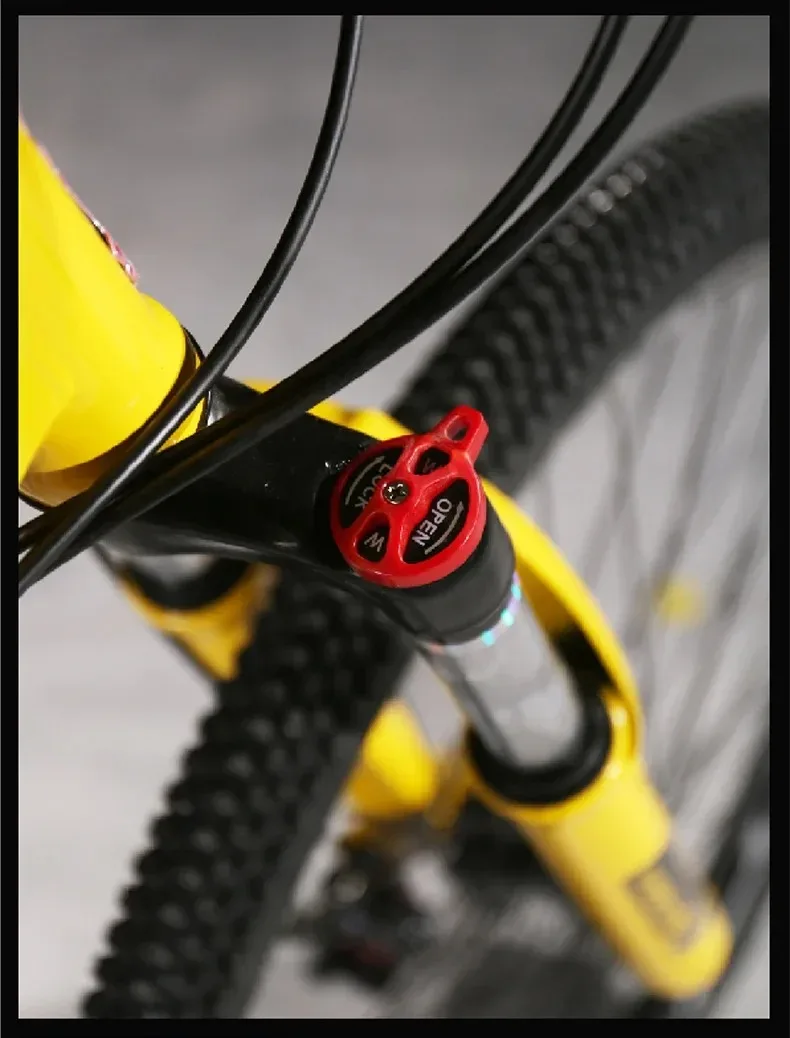 24/26inch Mountain bike Portable folding bicycle 24/27/30speed Double disc brake Shock absorption Variable speed aldult student