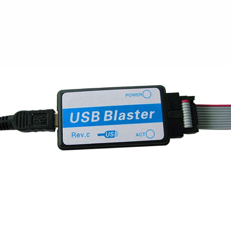 USB Blaster Mini 10-Pin JTAG Connection Cable for CPLD FPGA NIOS JTAG Programmer Support All ATLERA Device