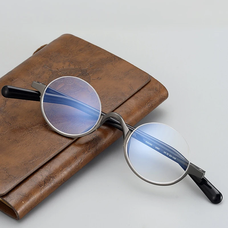 

Top Fashion acetate titanium glasses frame men Designer optical eyeglasses myopia reading women personalized Ultralight eyewear