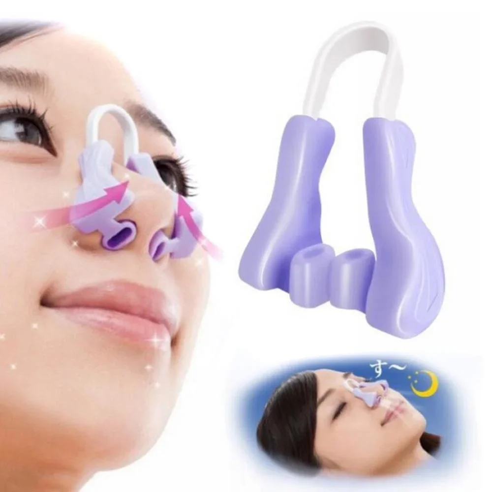 Nose clip Nose shaper 1pc Hurtless Magic Nose Shaper Clip Nose Lifting Shaper Shaping Bridge Straightener Silicone Slimmer Beauty Face Tools