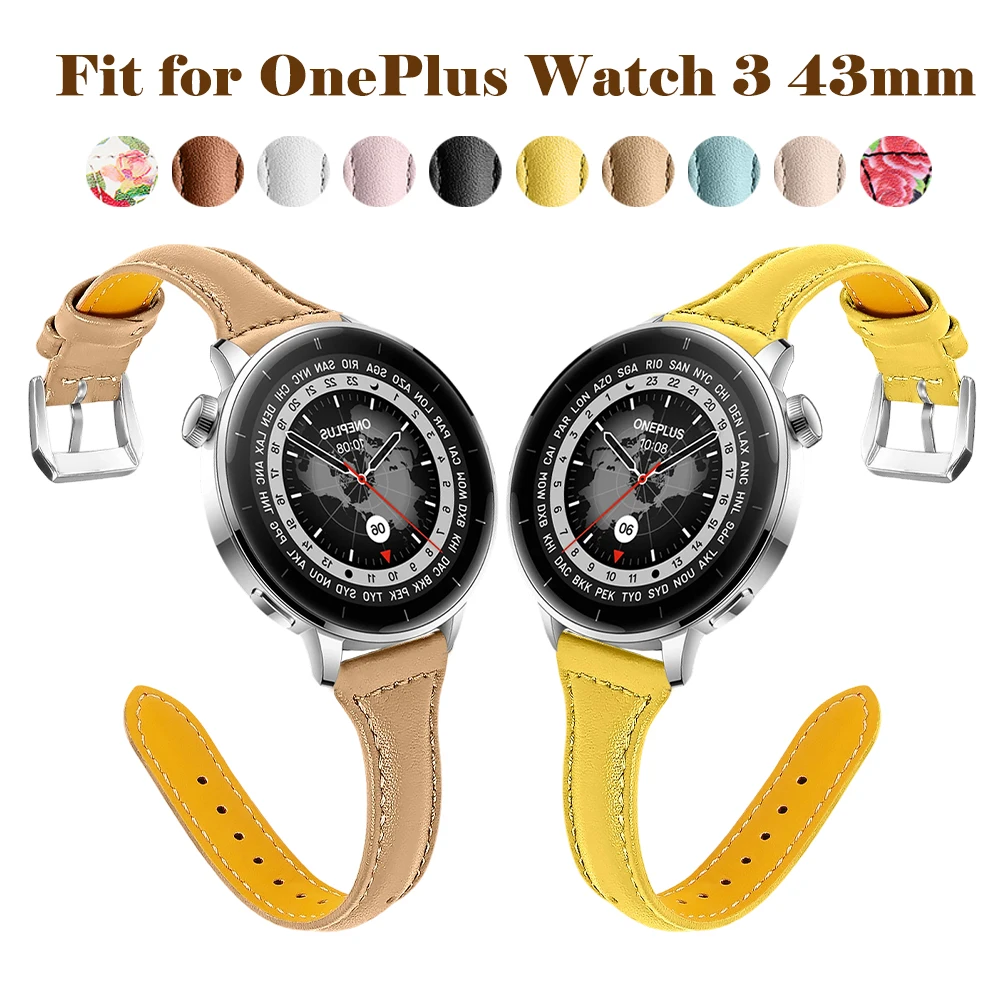 Premium Leather Replacement Bracelet Band