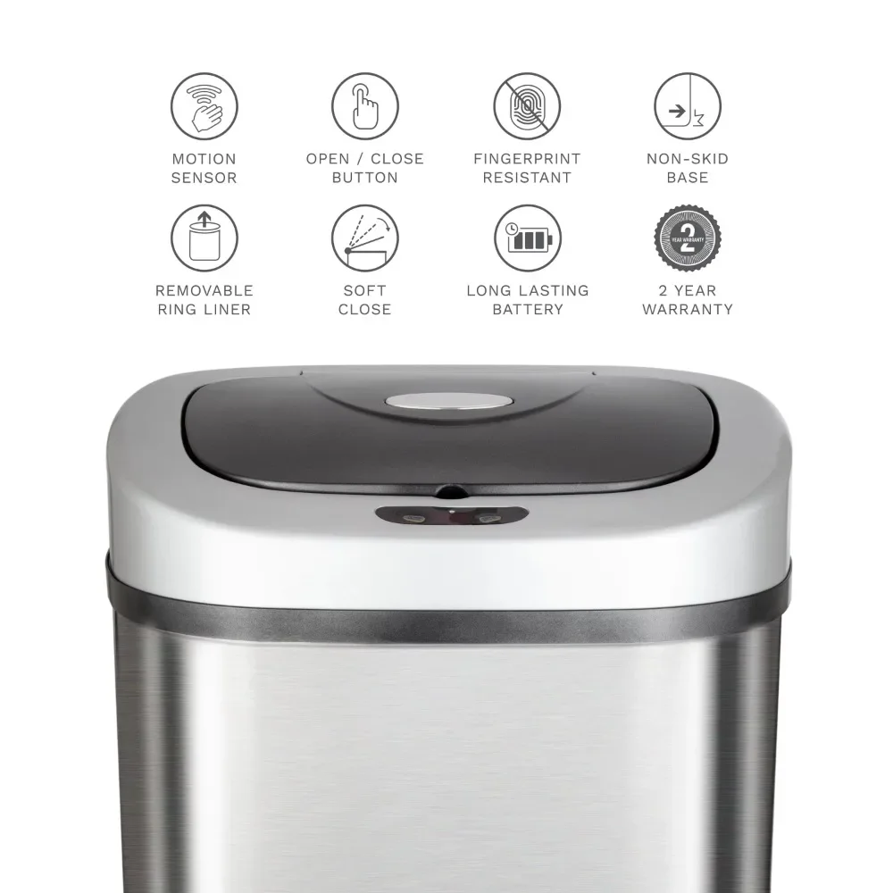 Sensor trash can