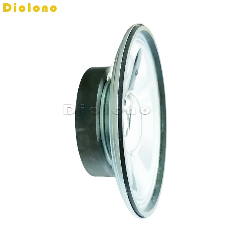 8 Ohm 5W Loudspeaker 76MM 3inch Round Speaker Waterproof Clear Cone Paper Bright Cap 45MM External Magnetic Height 24MM