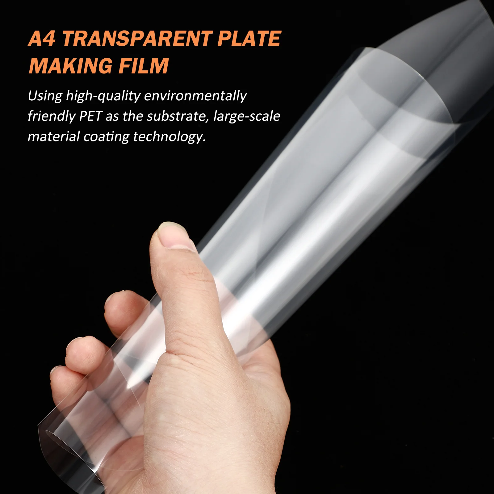 Papier transparent d\'impression au laser, format A4, clair, imprimable, pour papier photographique, pochoirs PCB