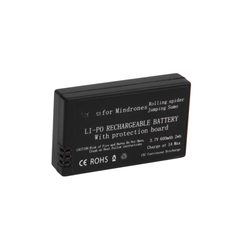 Per Parrot Mini Telecomando A Quattro Assi Mambo Aircraft Jumping Car Battery 3.7V 600Mah