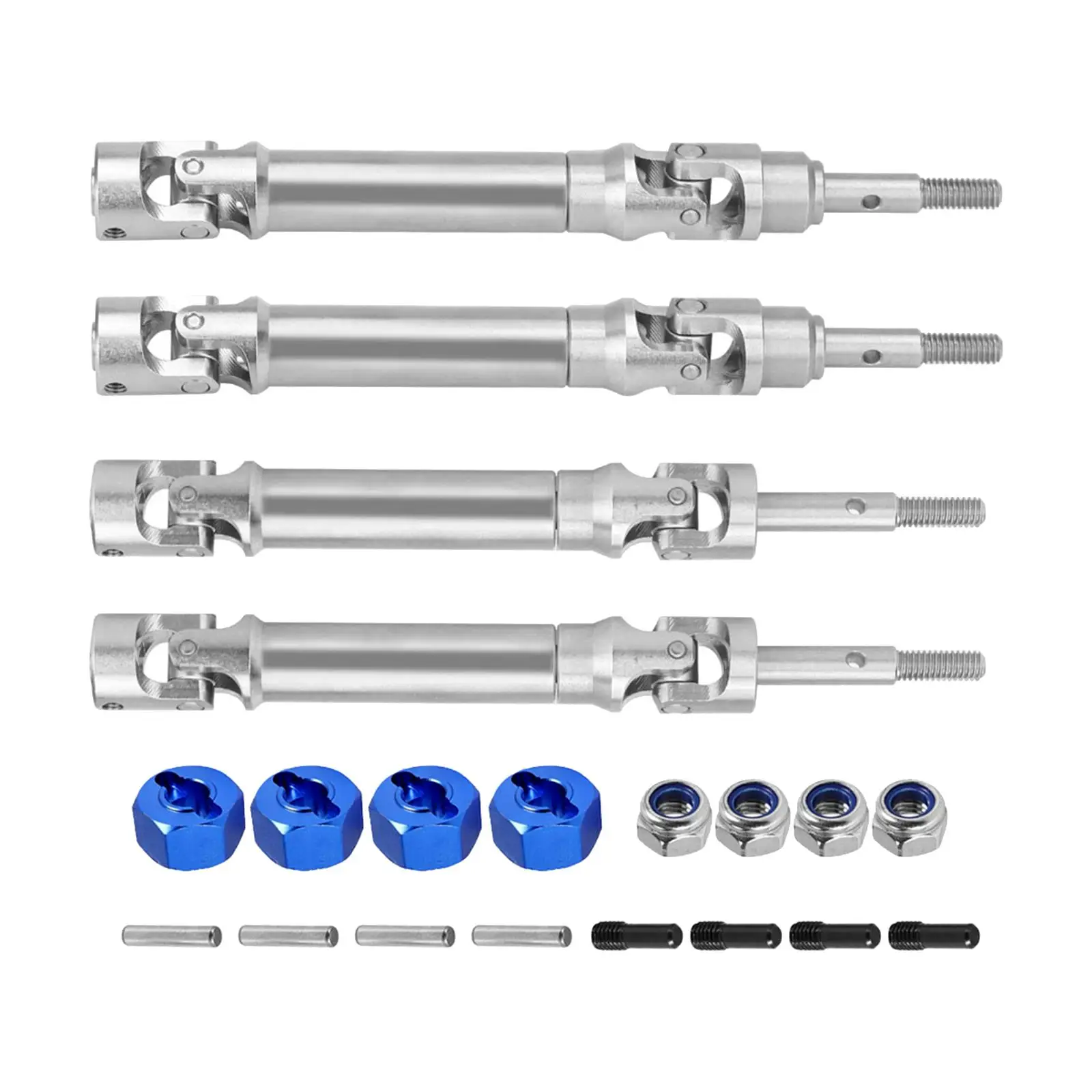 

Передний и задний Универсальный приводной вал Φ RC CVD Driveshaft для 1/10 RC 4x4 2WD автомобильные аксессуары для самостоятельной сборки