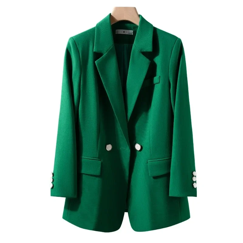 Рисунок 4 - Женский однотонный блейзер с длинным рукавом