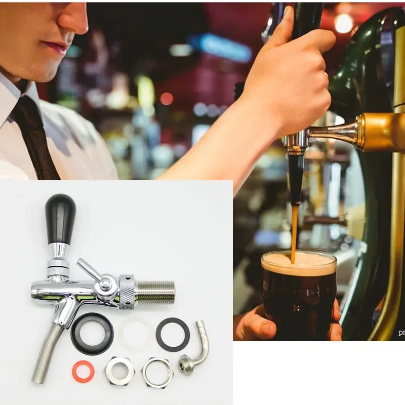 BierTapFlowControlBierKraanHomebrewMakenTapMessingTapbierTap