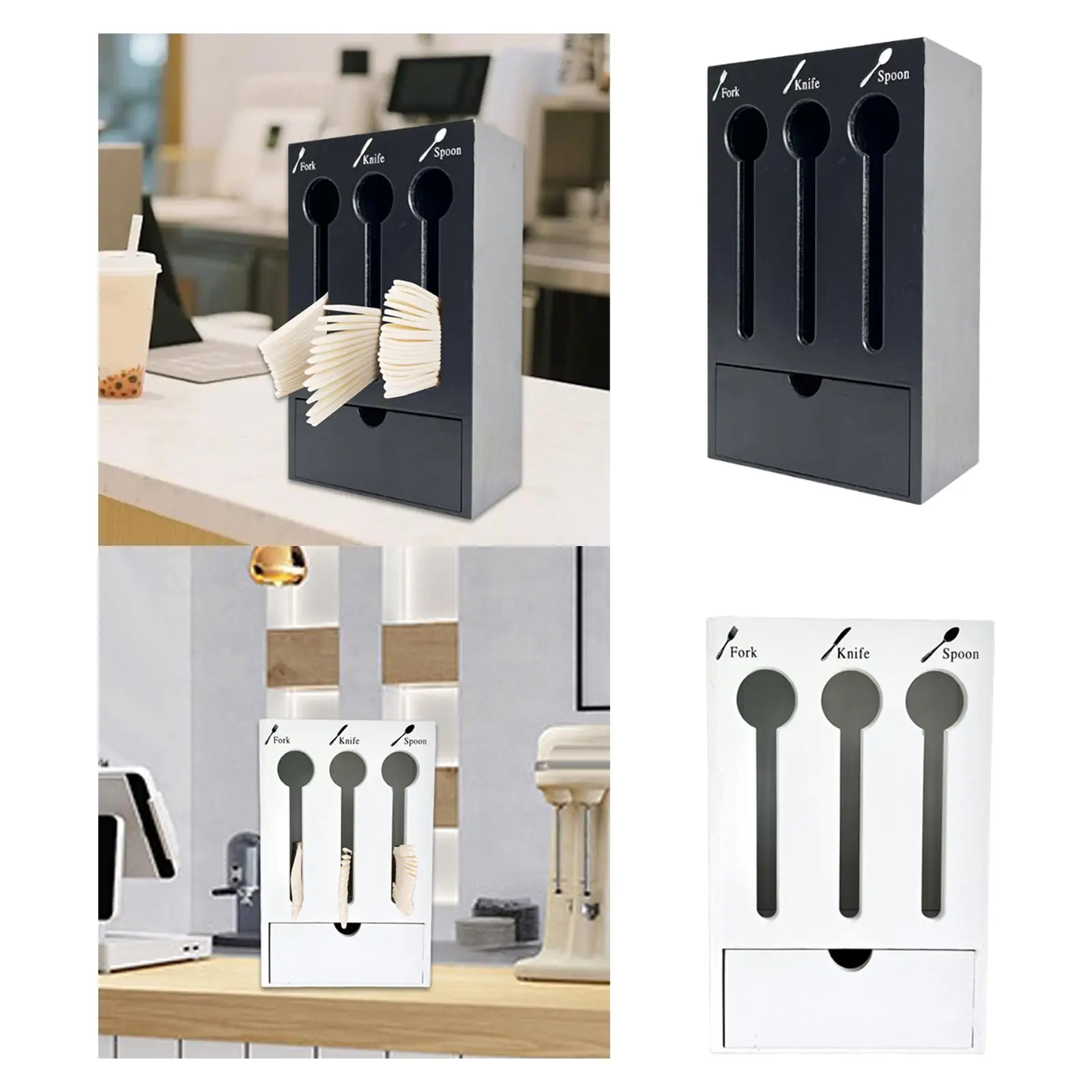 Utensil Holder Tableware Storage Organizer for Buffet Restaurant Dining Room