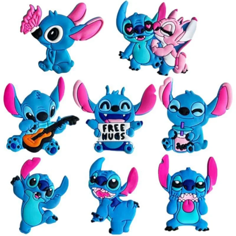 Shoe Charms Cute Stitch Shoe Charms for Clog Accessories Sandals Shoe Decorations Pins Women Favor Gift