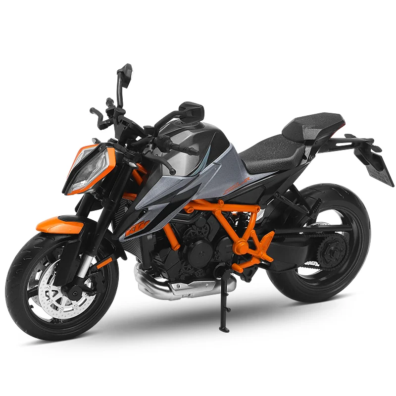 1/12 KTM 1290 Super Duke R Die Cast Motorcycle Model Toy Vehicle Collection Autobike Shork-Absorber Off Road Autocycle Toys Car 6