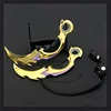 Valorant Weapon 16cm Melee Reaver 2.0 Karambit Knife 16cm Metal Game Peripheral Samurai Sword Alloy Model Keychain Kid Gift Toys 3