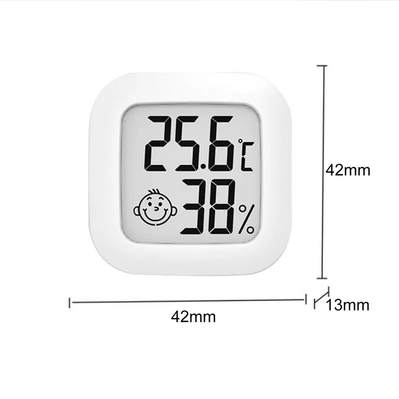 Mini Digital LCD Thermometer Humidity Meter Room Temperature Indoor  Hygrometer