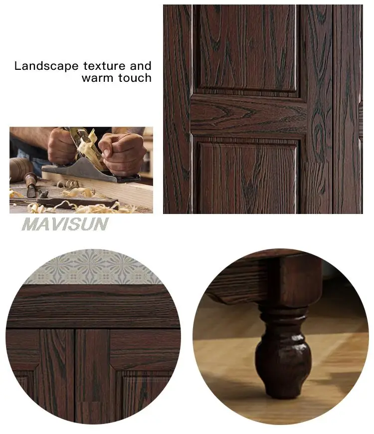 خزانة ملابس بتصميم ريفي كلاسيكي