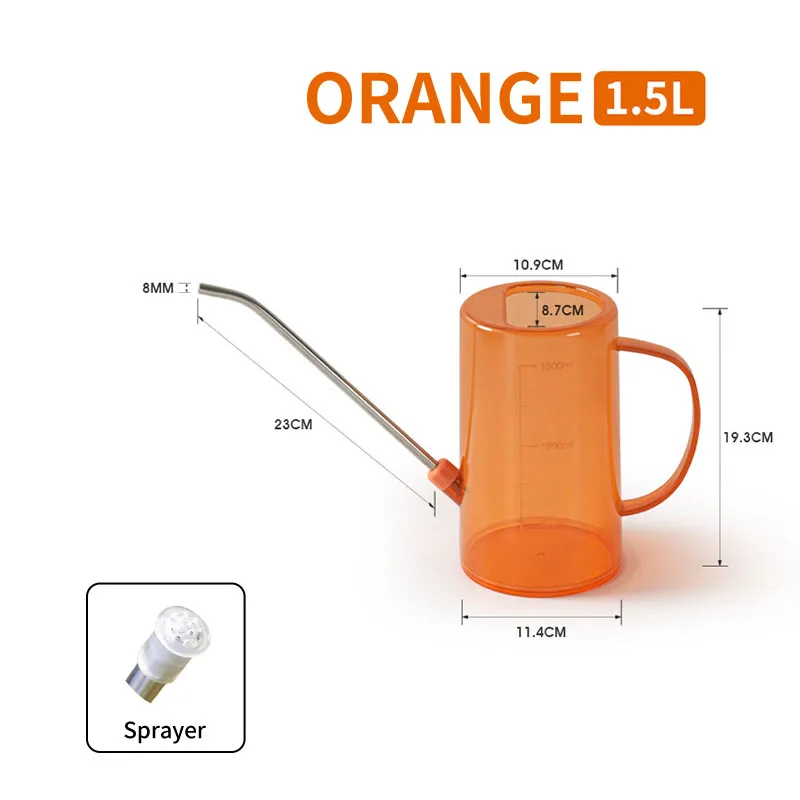 2pcs orange 1.5L