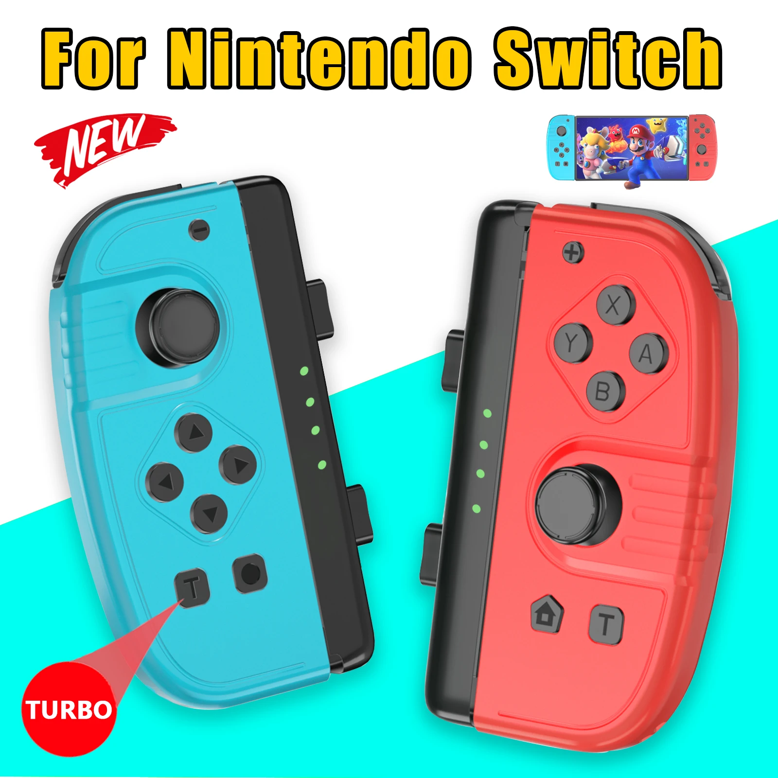 Powtree NEUES Joy Pad Gamepad für Nintendo Switch Wireless Controller