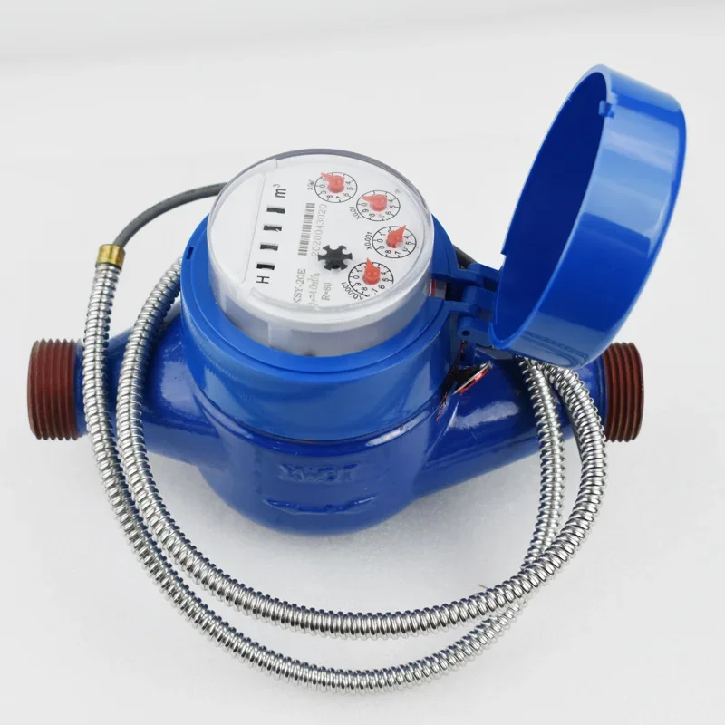 Electronic remote photoelectric direct reading meter Rs485 m-bus remote meter reading intelligent water with valve