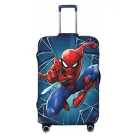 Spider Man Web Shooting Leap Poster Suitcase Cover Business Protection Flight Strectch Luggage Accesories 2