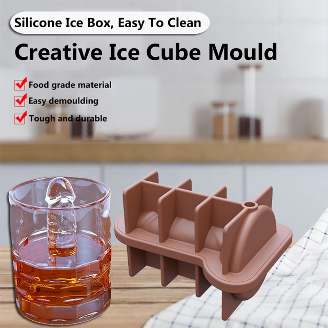Sexy Penis Cake Tray Silicone Ice Cube Mold Funny Man Genital Shaped Ice  Cube for Whiskey Cocktail Juice Soap Baking Tools - AliExpress
