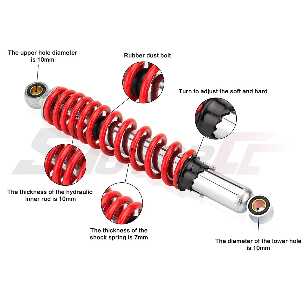 MotorcyclemodifiedsuspensionpartsformotorcycleXRM110afterthe