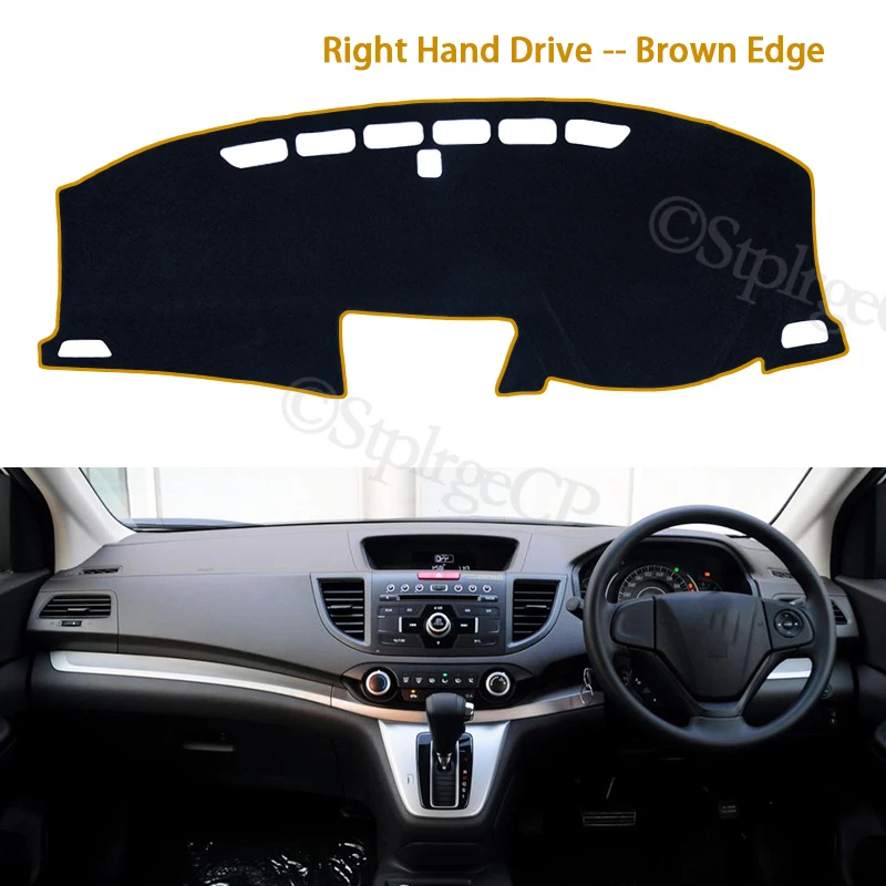 Anti-Rutsch-Matte, Armaturenbrett-Abdeckung, Sonnenschutz, Armaturenbrett-Teppich, Zubehör, CR V CRV, für Honda CR-V RM1 RM3 RM4 2012 2013 2014 2015 2016 – Detail 14
