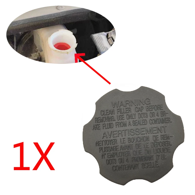 Brake Master Cylinder Fluid Reservoir Cap for Hyundai Elantra Tucson Sonata Accent Azera Kia Sportage Optima Rio Borrego