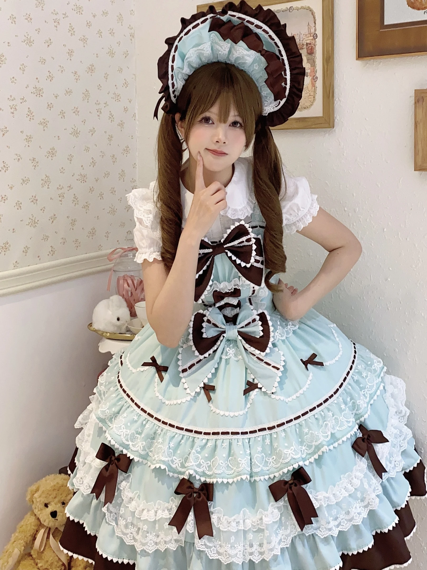 Pre-sale 25days Harajuku Original Design Lolita Dress Cute Jsk Suspender Summer Tea Party Birthday Clothes Daily Set Sweet Girl