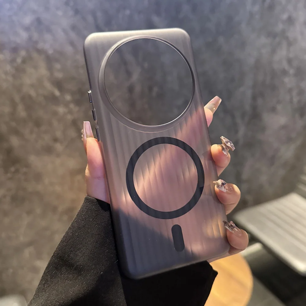 Ultra-Thin Matte Slim Magnetic Wireless Charging Shockproof Cover