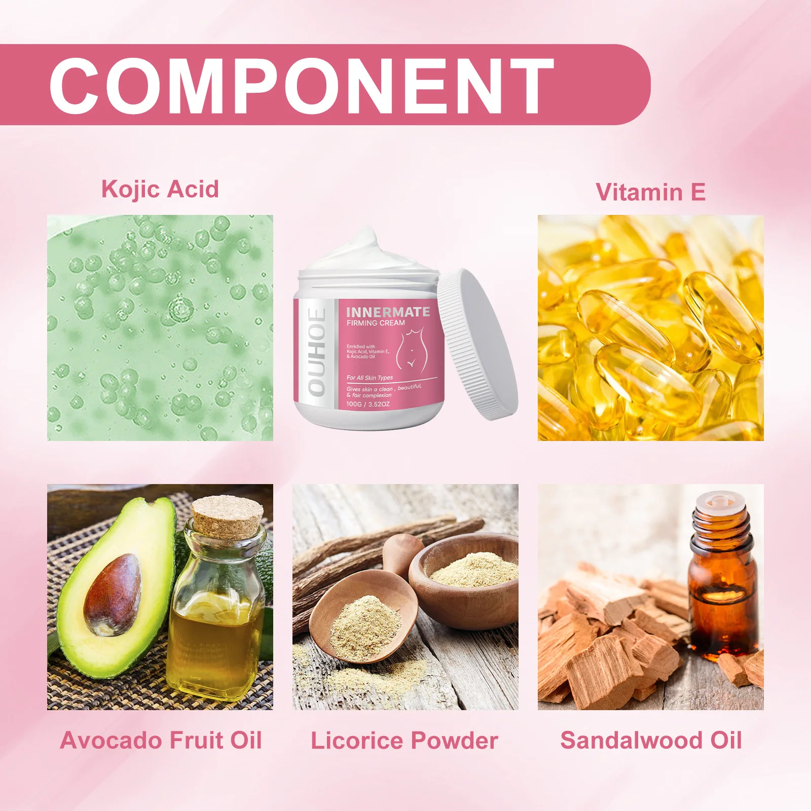 Effective Body Whitening Cream for Fair Thigh & Inner Joint / Dark Spots Cleaner for Underarm, Knee, & Elbow