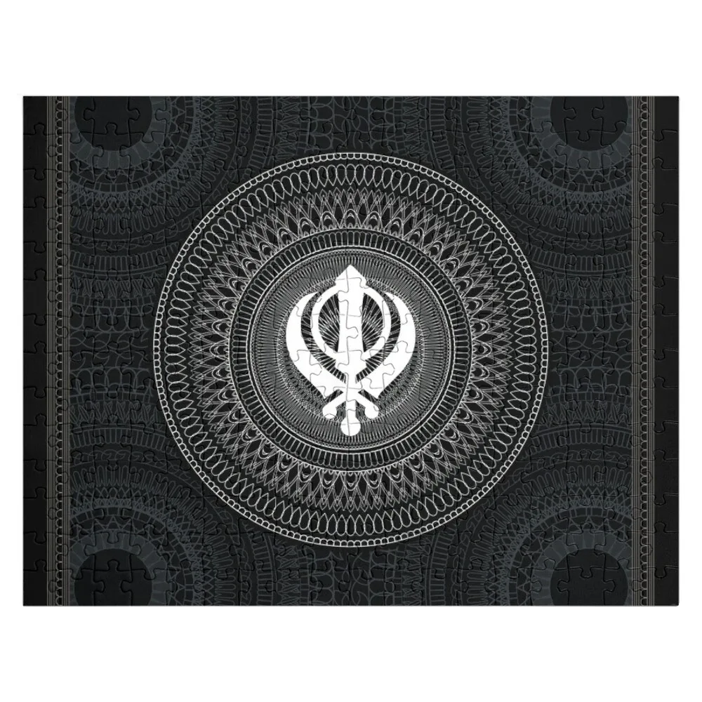 

Khanda Mandala (V2) - SimmyGhatt Jigsaw Puzzle Picture Puzzle Novel Toys For Children 2022