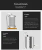 Small Home Wine Maker Distiller Equipment for Brewing and Distilling 304 5