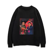 

Cartoon The Boondocks Huey and Riley Sweatshirt Funny Men Women Crewneck Harajuku Pullover Unisex Sweatshirts Men's Streetwear