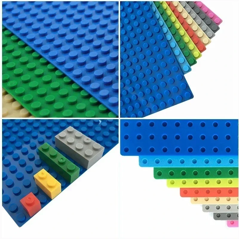 4Pcs Base Plates 32x32 16x32 Dots Classic BasePlates Blocks Plastic Building Bricks Assembly Compatible Brand MOC Friends City 5