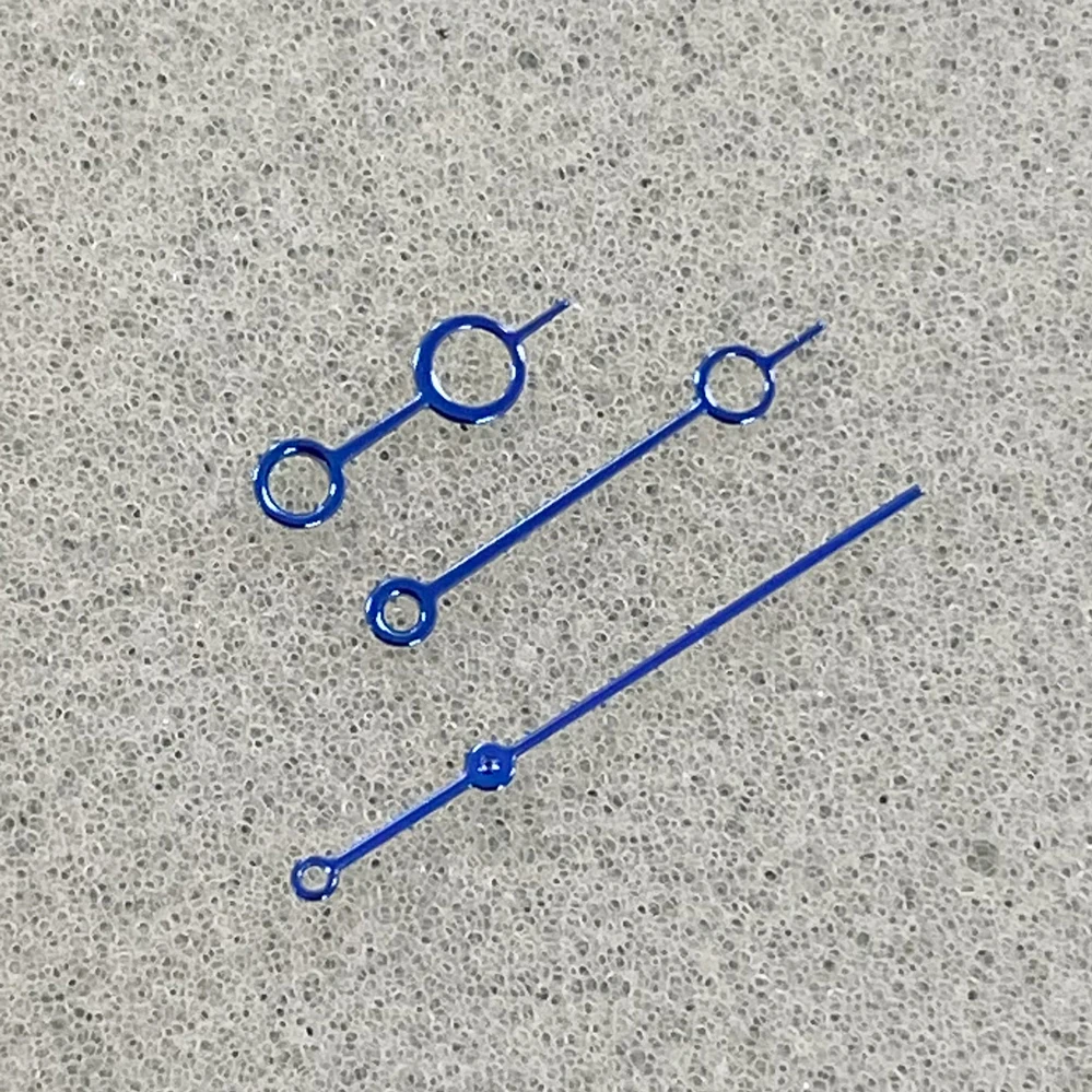 Skeleton Watch Hands Gold Rose Silver Blue Nonluminous Hands for NH35/NH36/4R/7S Movements