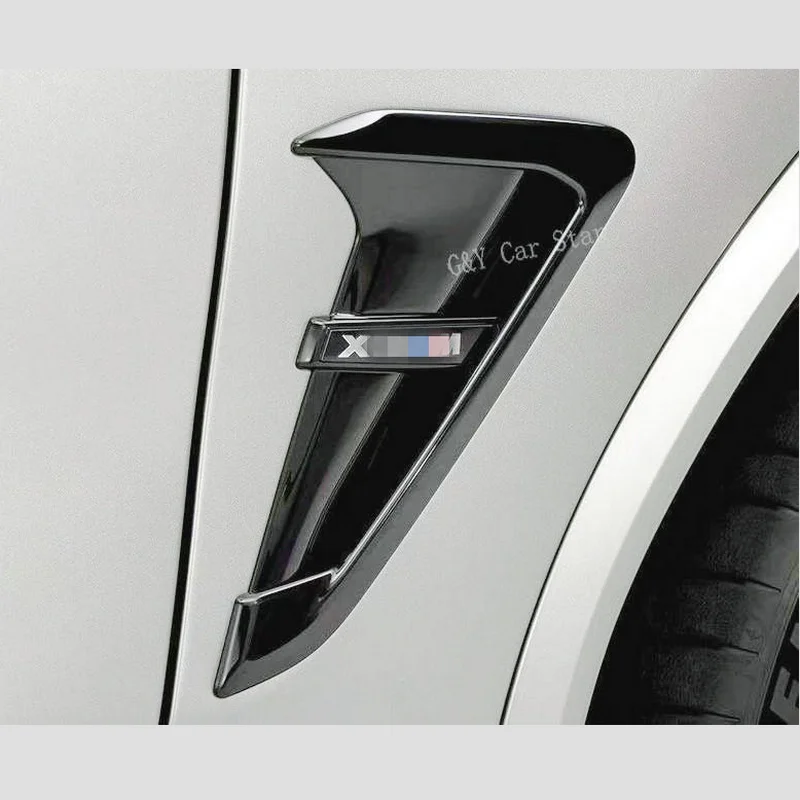 Rejillas De Ventilación Y Molduras Puerta Range Rover Evoque L538 - 4 Piezas, ABS+PC, Negro Brillante, 2012-2018