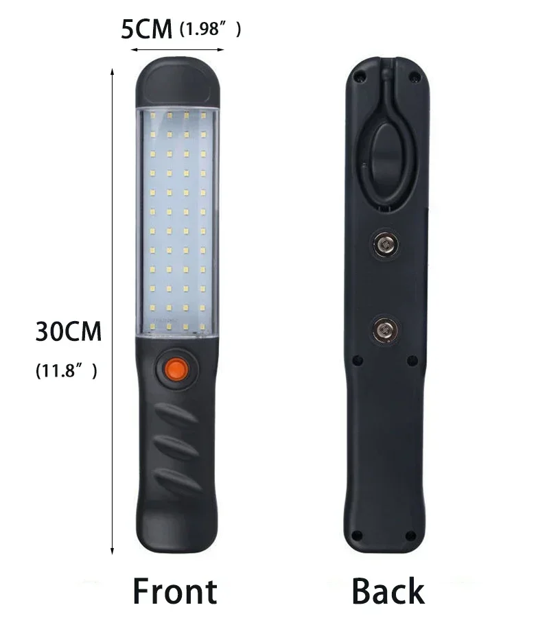 Description Picture 2 of itemLED Work Light Powerful Camping Lantern Floodlight USB Rechargeable Work Lamp Magnet Hook Waterproof Repair Lights 3 Modes