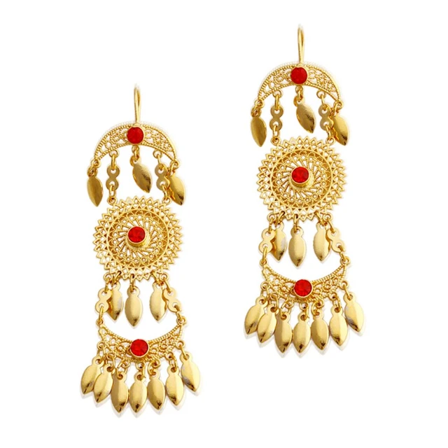 Bridal Gold Earrings | New Designs Gold Earrings | Bridal Gold Earrings  With Price - YouTube