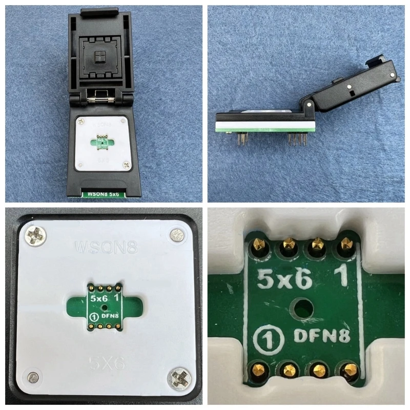 MLF8 MLP8 SON8 다중 IC 패키지용 WSON8 IC 소켓 어댑터 5X6mm 6X8mm
