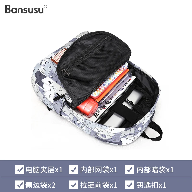 Рисунок 4 - Рюкзак с принтом Bansusu для мужчин и женщин