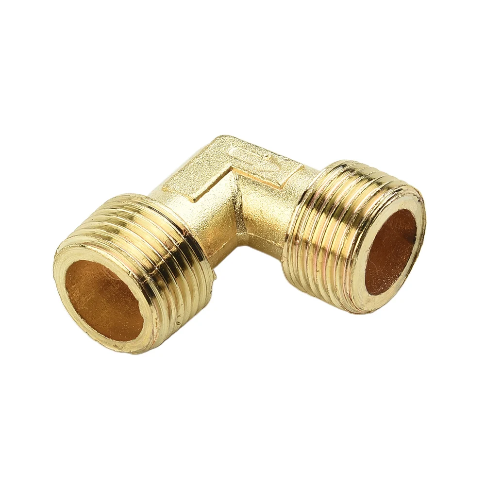 

90 Degree Relief Air Compressor Elbow Air Compressor Elbow For Air Compressors For Air Pumps High-quality Material Sturdy Yellow