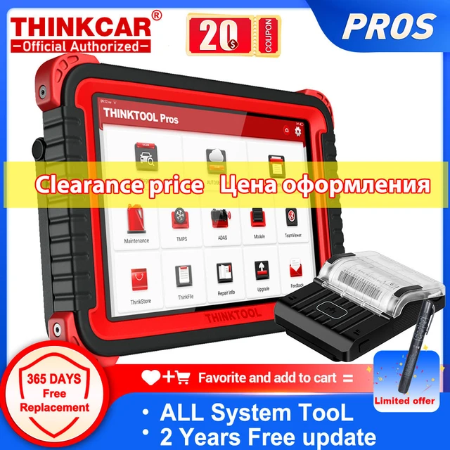 OBD2 Scanner Touch Screen Tablet Car Code Rader Professional Vehicle  Diagnostic Scan Tool THINKTOOL MINI