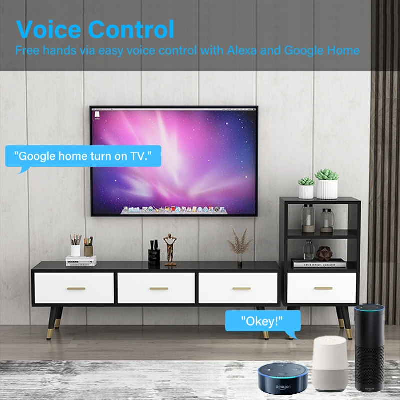 Tuya IR Remote Control WiFi-IR Remote Controller APP Smart Home Universal Infrared Remote DVD AUD TV For Home Alexa