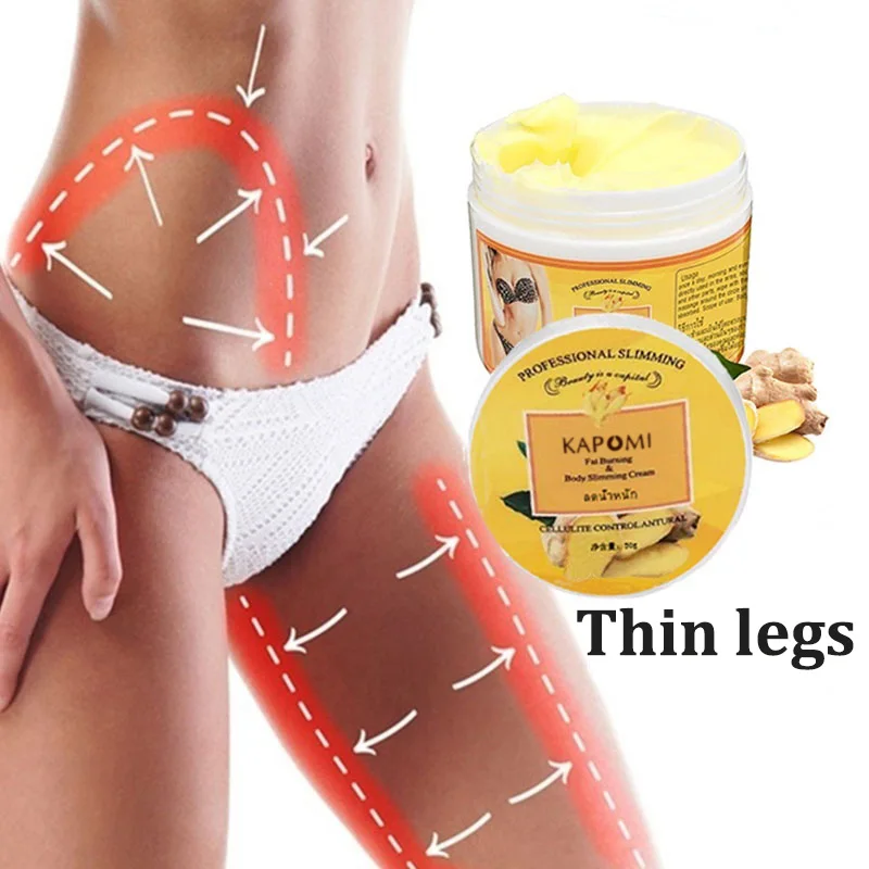 Fedt 50g Ingefær Forbrændende Cr Anti-cellulite Fedt Opstrammende Helkrops Slankende Vægttab Massering Ben Krop Talje_voghion.com