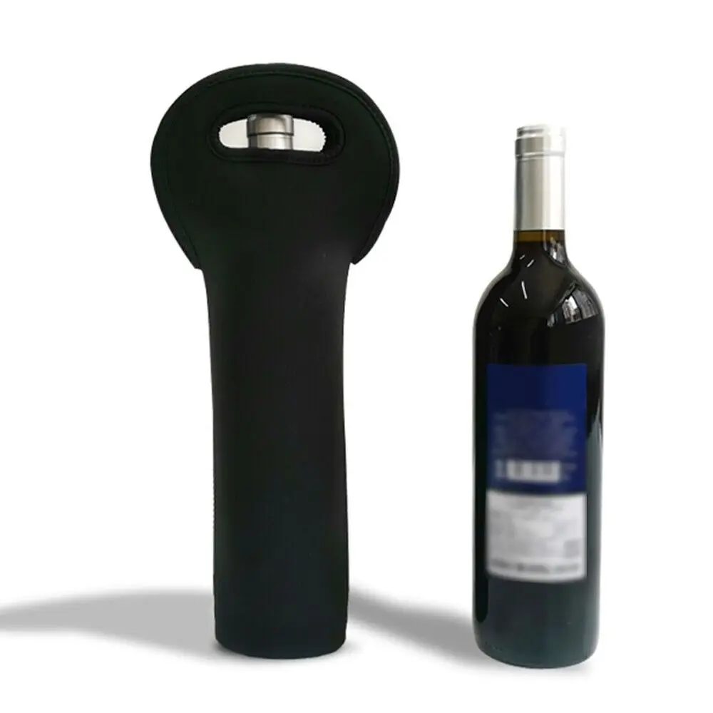 Insulated Neoprene Wine Bottle Packaging Cover, Reusable Solid Color Protective Freezer... - SKU WBPC2136 - UGI Packaging
