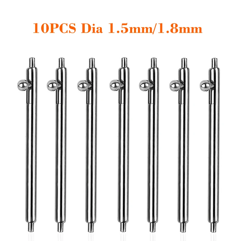 20mm Watch Strap Spring Bar Pins 1.5mm Diameter (Pack of 2)