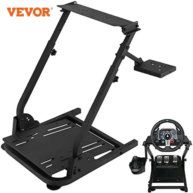 Vevor Self-Career Race Supporto Per Volante Pieghevole Supporto Per Volante Sedia Gamer Per Logitech G25 G27 G29 E G920