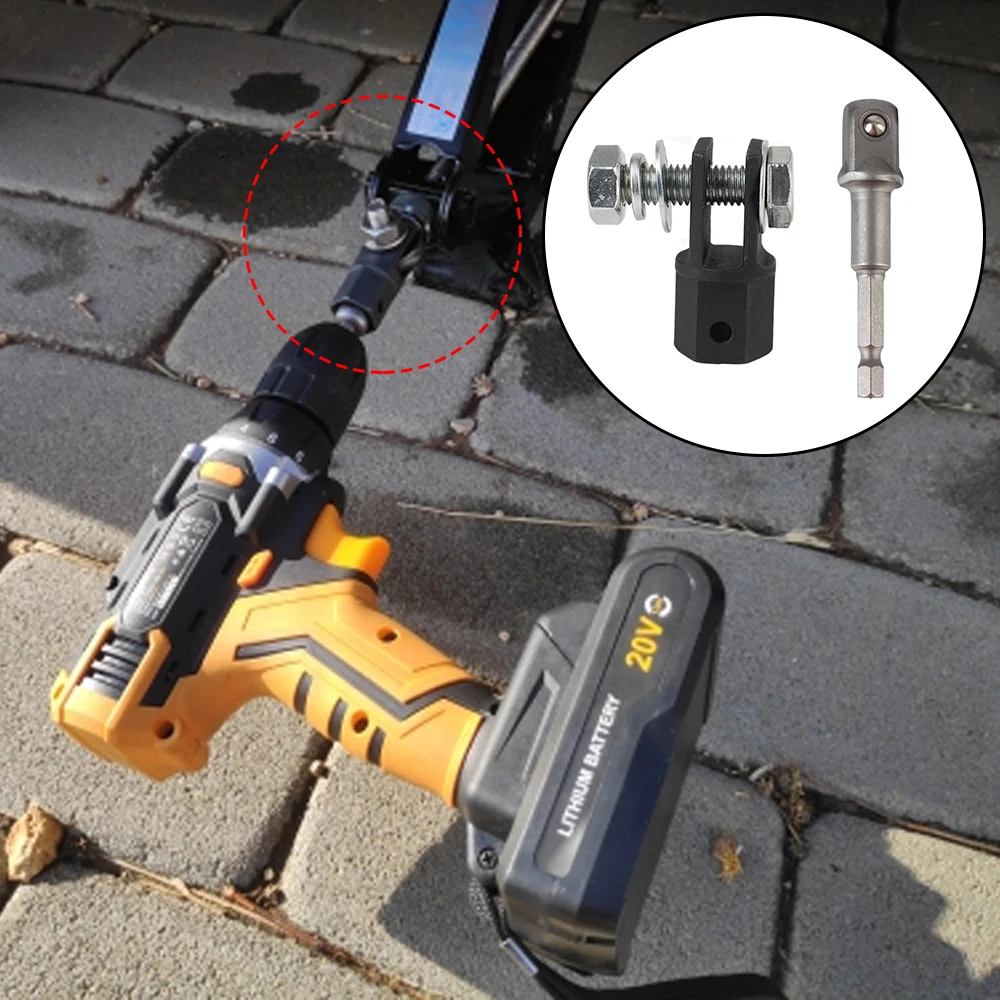 Car Jacks Lifting Equipment Scissor Jack Adapter Rod 1/2 Inch Wrench Tools Auto Accessories Use with Electric drill Drive Impact