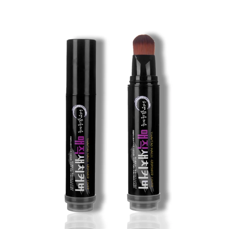 

20ml Quick Hair Dyeing Pen Hairdye brush Gray Hair covering Disposable Re-dyeing Stick Hair Dye pen white hair dye to black