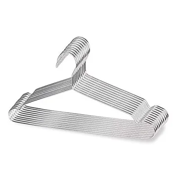 KUUJOJO Appendiabiti, Appendiabiti in metallo in acciaio inossidabile resistente e durevole, salvaspazio sottile antiscivolo resistente, 16,5 pollici 1