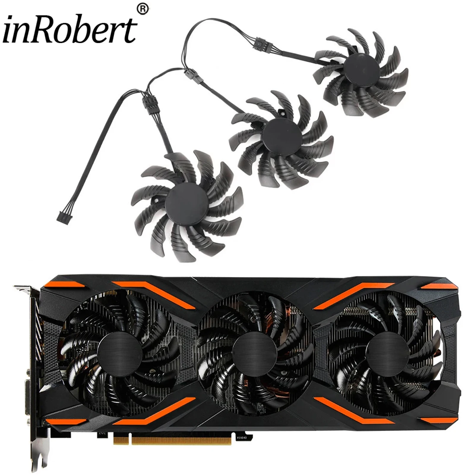 Gtx 1070 Aorus 1080 Ti Triple Fan GPU Fan Replacements Worldwide - Main Image